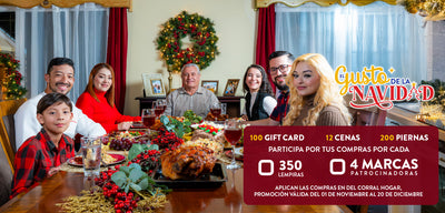 Celebra el gusto de la navidad con Supermercados Del Corral