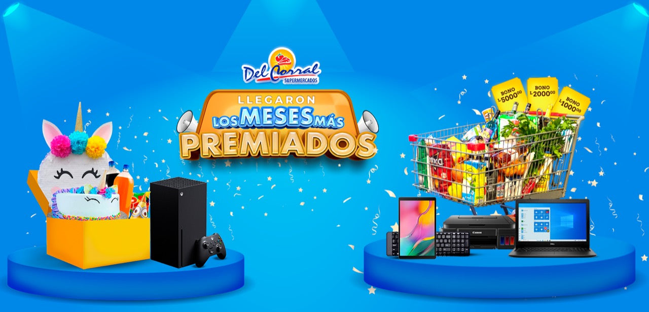 LLEGARON LOS MESES MAS PREMIADOS! | Super del Corral, image size:1280x615
