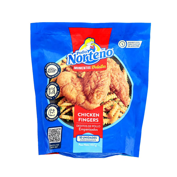 NORTEÑO CHIKEN FINGERS 454 G