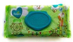 PAMPERS CLEAN WIPES UNSCENT/72