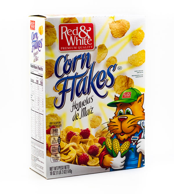 RED & WHITE CORN FLAKES 510G