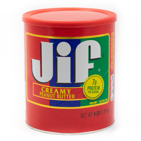 JIF CREAMY PEANUT BUTTER 4 LB