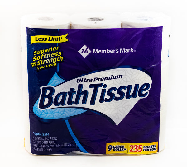 MEMBER'S MARK BATHTISSUE 9 ROL