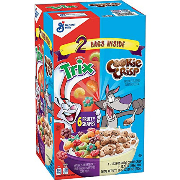 TRIX/COOKIE CRISP28 2 PACK