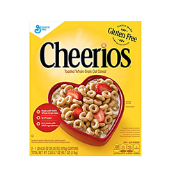 CHEERIOS CEREAL 100% WHO/576ML