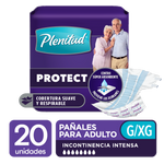 PAÑALES PARA ADULTO PLENITUD PROTECT G/XG, 20 UDS