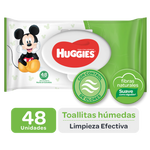 TOALLITAS HÚMEDAS HUGGIES LIMPIEZA EFECTIVA, 48 UDS