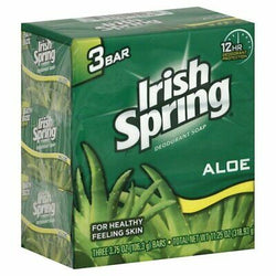 IRISH SPRING JABON ALOE 3 PACK 31893 G