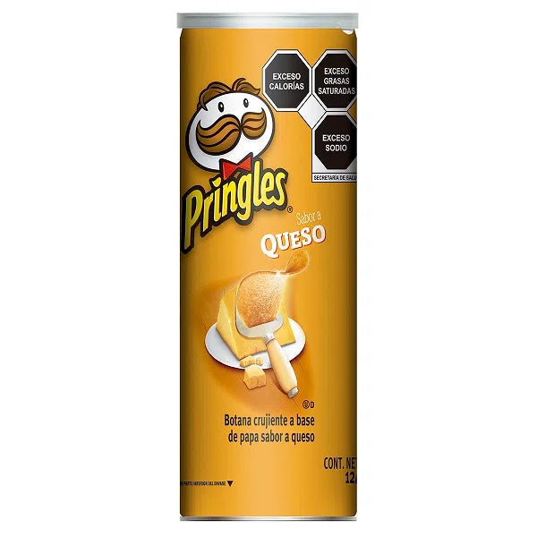 PRINGLES QUESO 124 GRAMOS