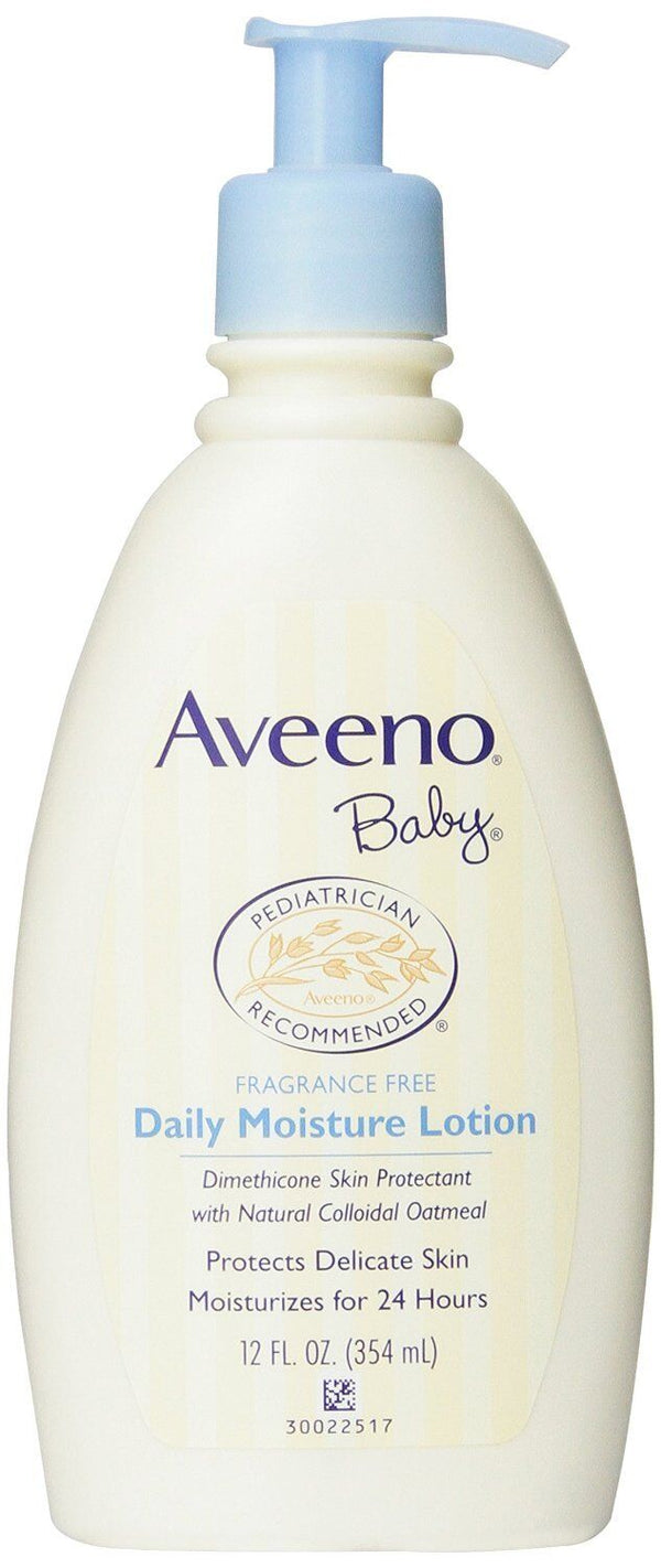 AVEENO BABY DAILY MOISTURE LOTION 12 OZ (DL/6)