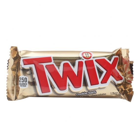 TWIX CARAMEL MILK CHOCOLATE 1.79 ONZAS