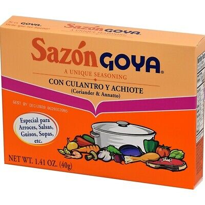 GOYA SAZON CCULANTRO Y ACHIOTE 1.41 ONZAS