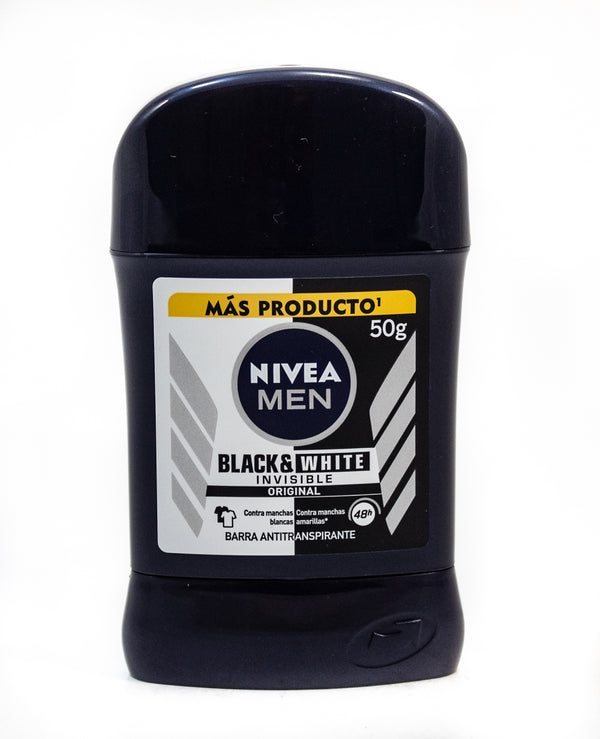 NIVEA DEO STICK BLACK&WHITE 50