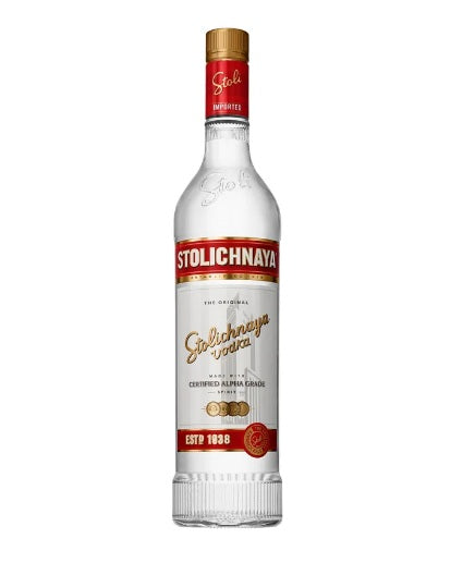 STOLICHNAYA VODKA 750ML