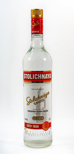 STOLICHNAYA VODKA 750ML