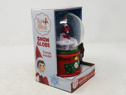 CANDYRIFIC ELF O.T. SHELF SNOW GLOBE