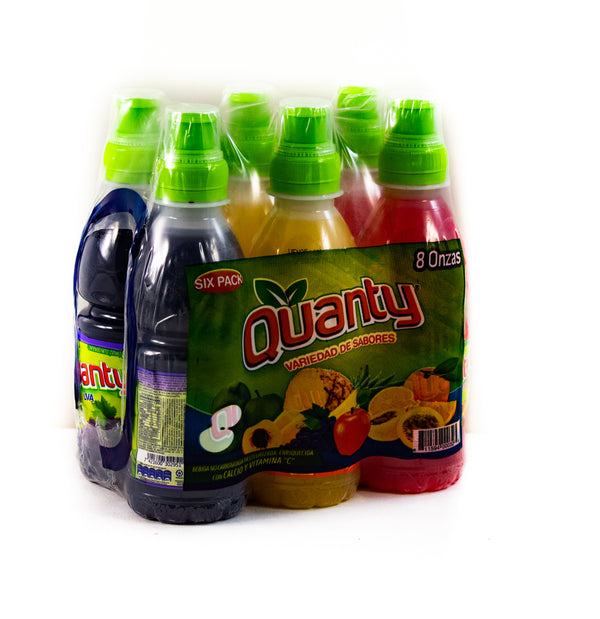 QUANTY BEBIDA 6 PACK SABO/8 OZ