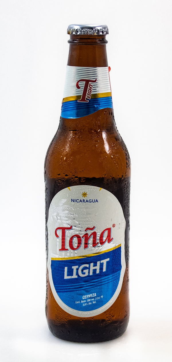 TOÑA CERVEZA LIGHT BOTE/350 ML