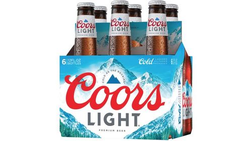 COORS CERVEZA LIGHT B/SIX 12 Z