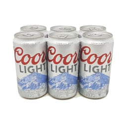 COORS CERVEZA LIGHT L/SIX 12 Z