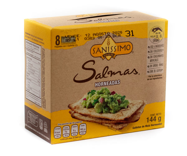 SANISSIMO TOSTADAS MAIZ 144 G