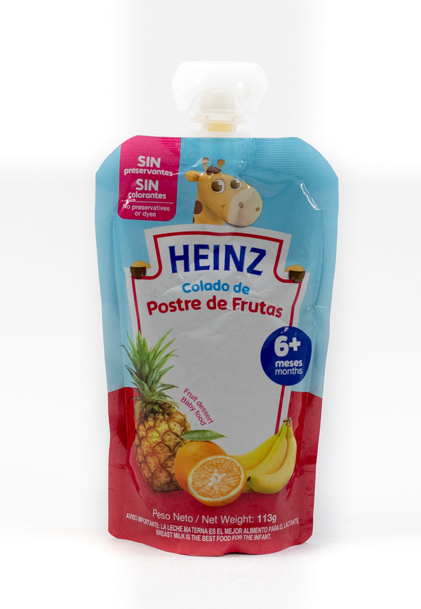 HEINZ COLADO POSTRE FRUTA 113G