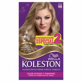 KOLESTON TINTE 98 PLATA 2 TUBO