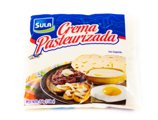 SULA CREMA PASTEURIZADA 1 LB