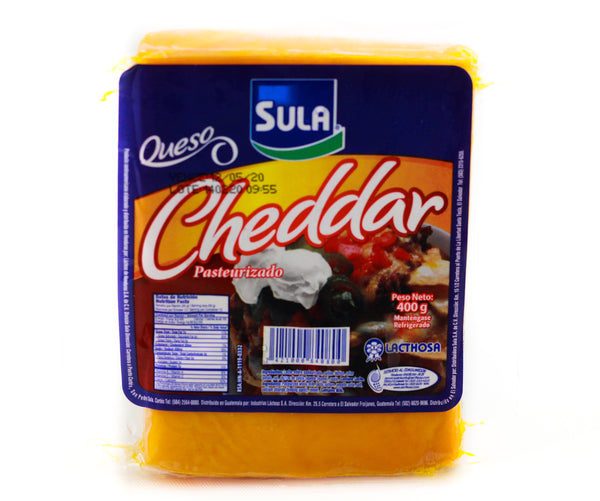 SULA QUESO CHEDDAR 400 G