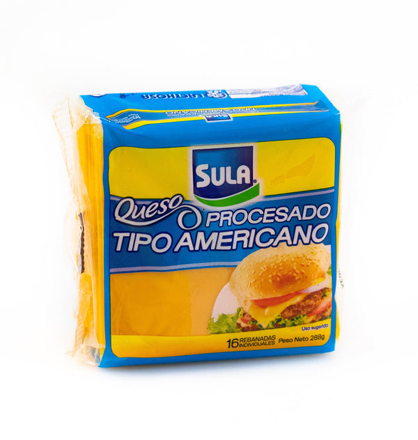 SULA QUESO TIPO AMERICAN 288G