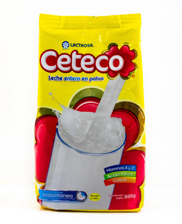 CETECO LECHE ENTERA/PL 800 GRS