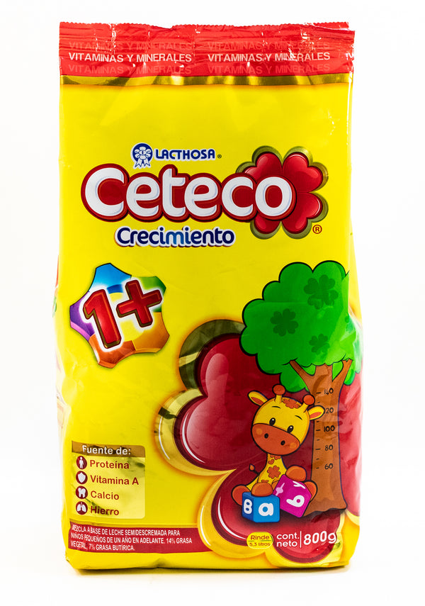 CETECO 1+ LECHE BOLSA 800G