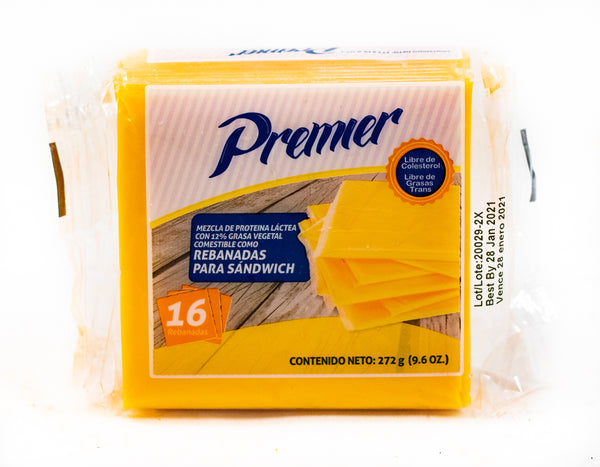 PREMIER QUESO PROCESADO 272G