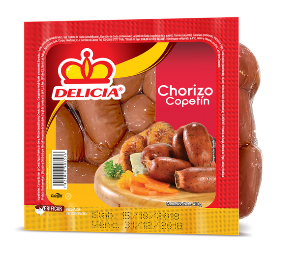 DELICIA CHORIZO COPETIN 410 G