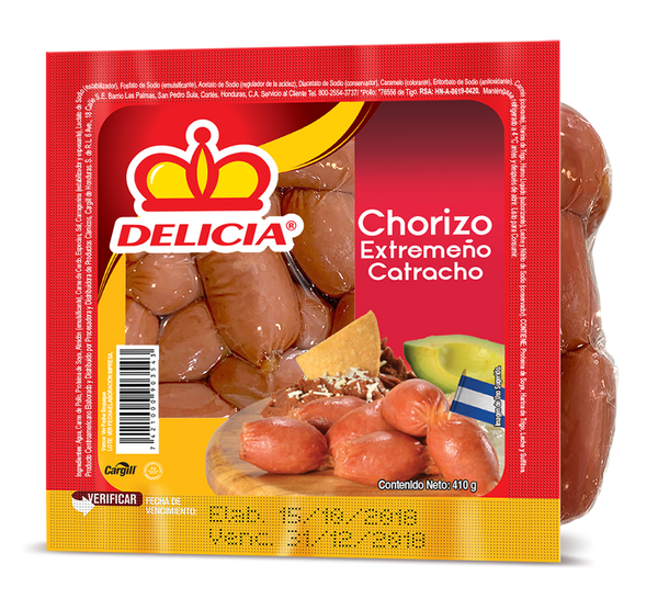 DELICIA CHORIZO EXTR CAT 410 G