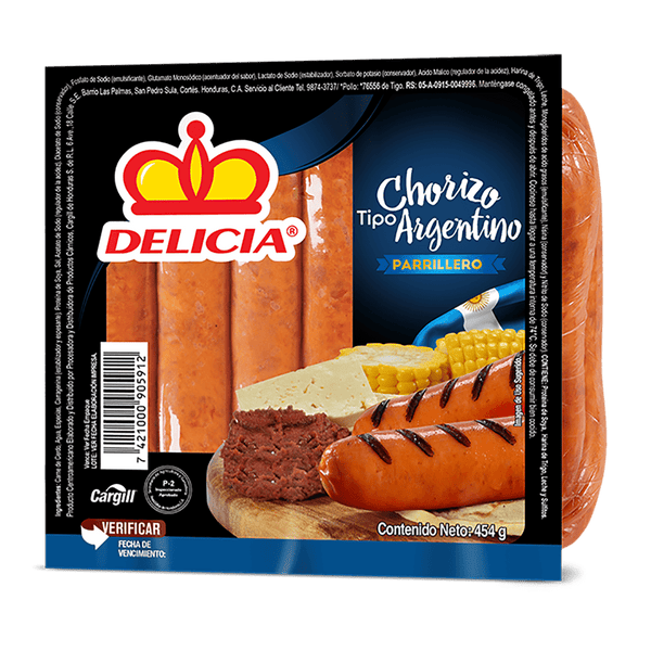 DELICIA CHORIZO PARRILLERO ARGENTINO