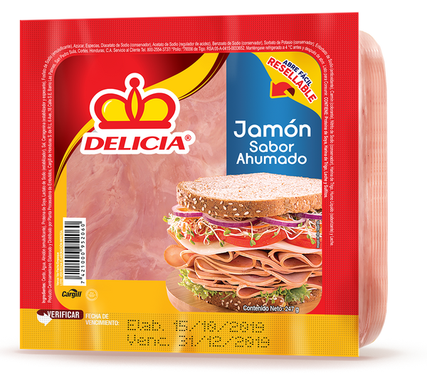 DELICIA JAMON SABO AHUMADO 250G