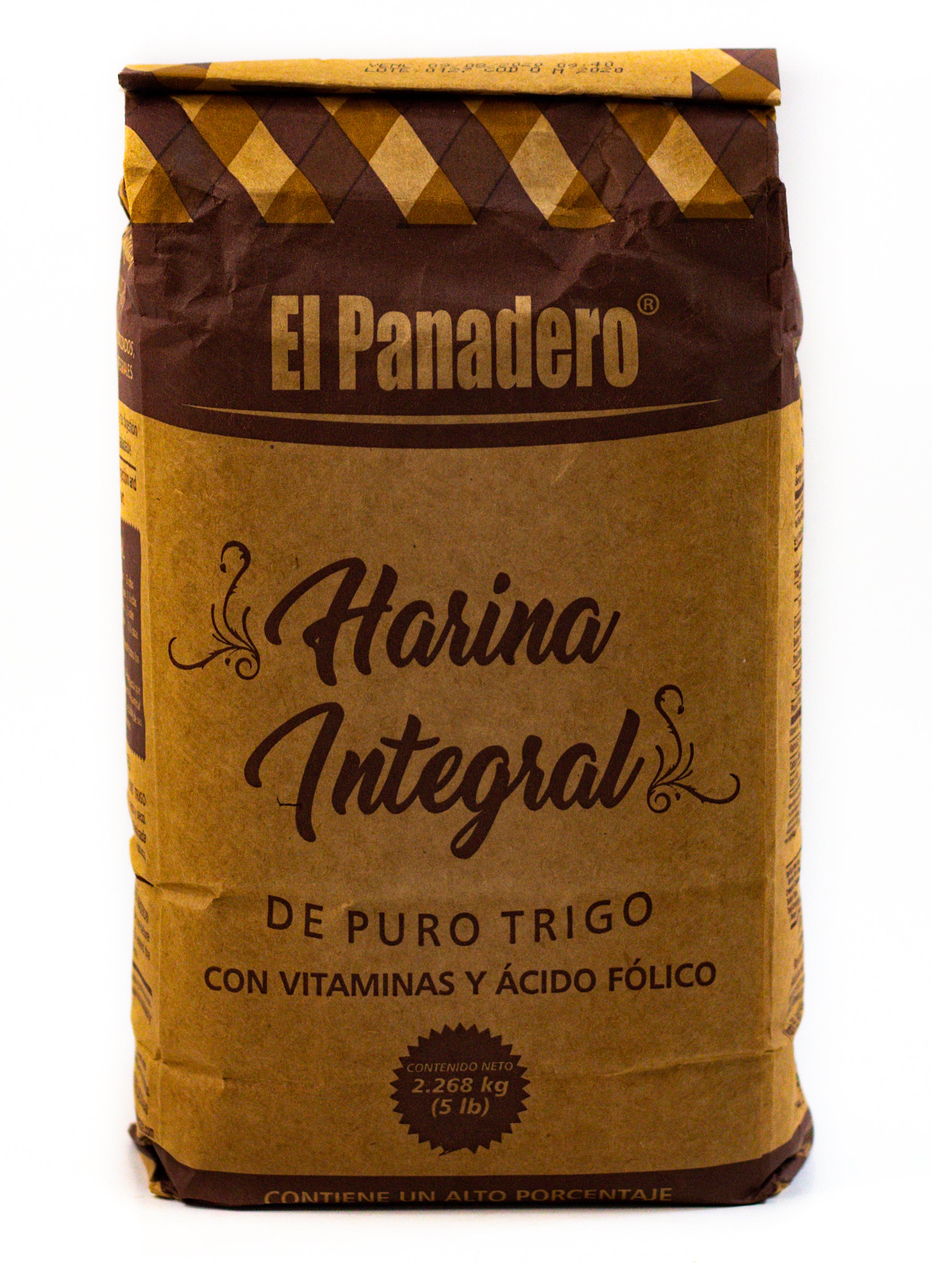 EL PANADERO HARINA INTEGRA 5LB