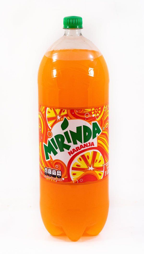 MIRINDA GASEOSA NARANJA 3 LITS