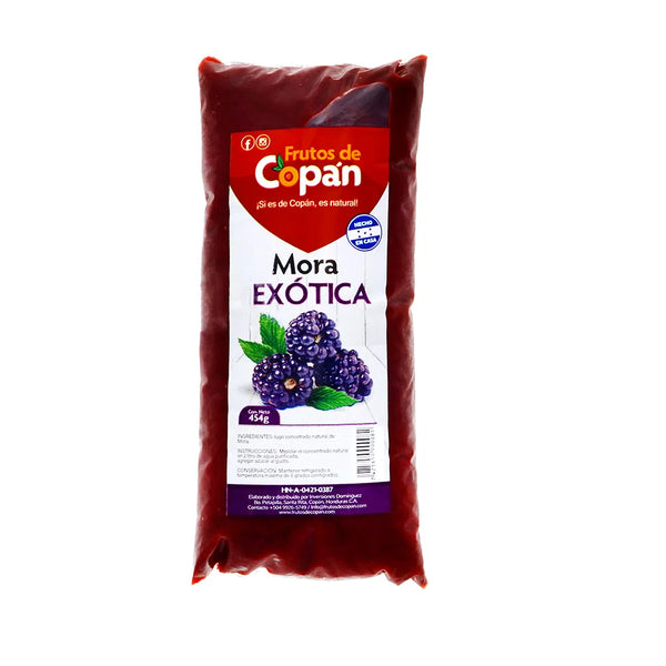 FRUTOS DE COPAN PULPA DE MORA 454 GR