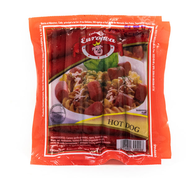 EUROPEA HOT DOG 400 G