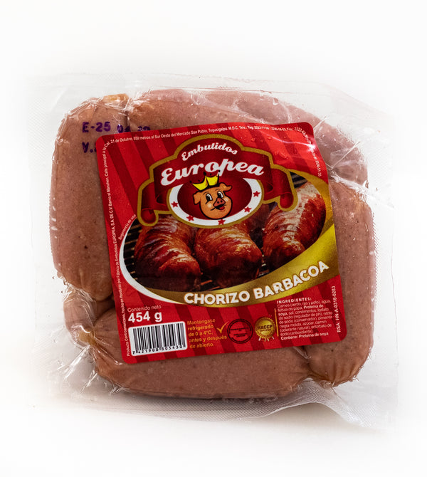 EUROPEA CHORIZO BARBACOA 1 LB