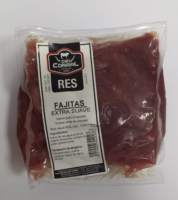 FAJITAS RES PAQUETE