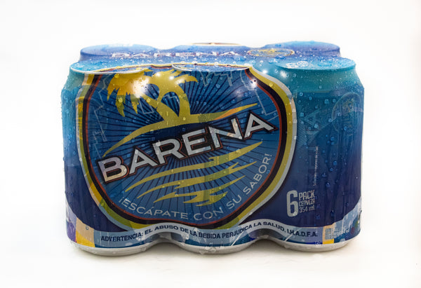 BARENA CERVEZA LATA SIX 355 ML