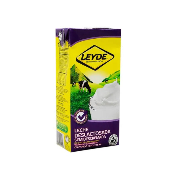 LEYDE LECHE DESLACTOSADA UHT TETRAPAK 946 ML