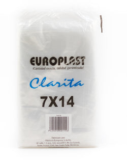 EUROPLAST BOLSA CLARITA 7X14PQ