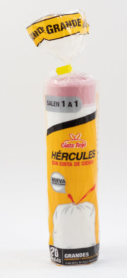 HERCULES BOLSA P/BASURA G 20 N