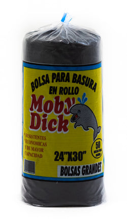 MOBY DICK BOLSA P/BASURA G/50U