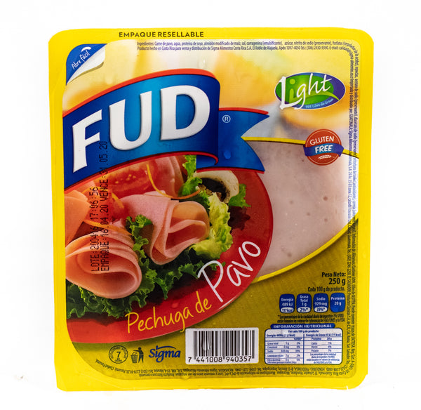 FUD JAMON PECHUG PAVO 250G