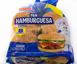BIMBO PAN HAMBURGUESA 8 UND